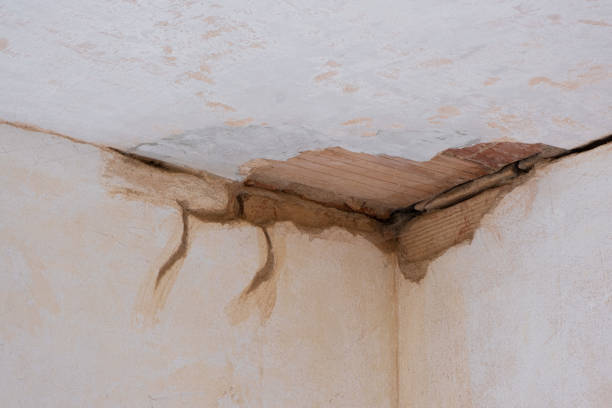 Water damage restoration process in TX